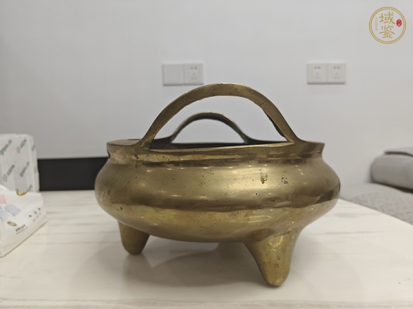 古玩銅器爐子真品鑒賞圖