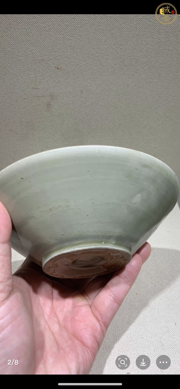 古玩陶瓷青釉碗真品鑒賞圖