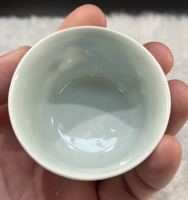 古玩陶瓷青花山水人物杯一對(duì)拍賣(mài),當(dāng)前價(jià)格3800元