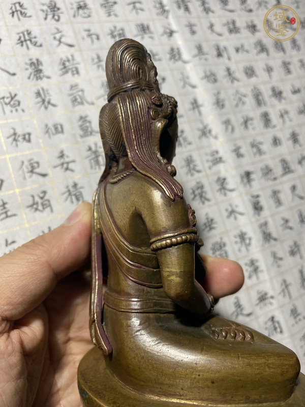 古玩銅器造像真品鑒賞圖