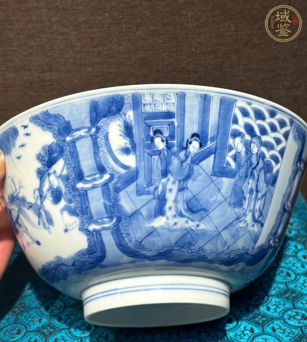 古玩陶瓷青花碗真品鑒賞圖