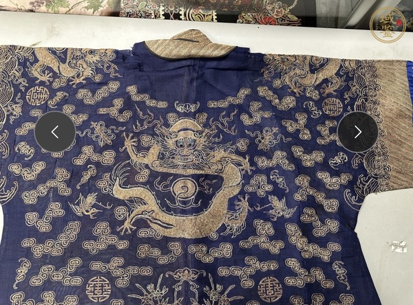 古玩雜項吉服龍袍真品鑒賞圖