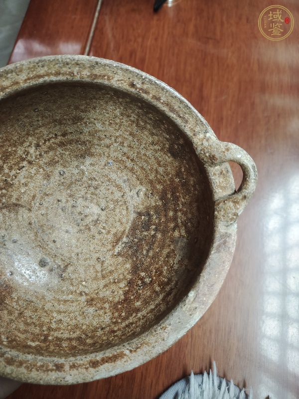 古玩陶瓷洪塘窯褐釉茶釜真品鑒賞圖