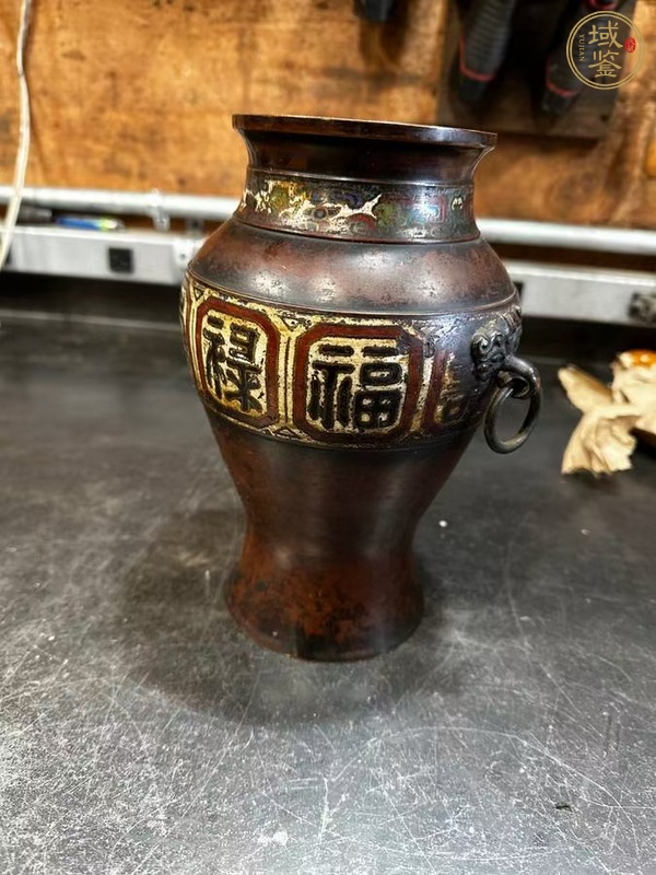 古玩銅器銅尊真品鑒賞圖