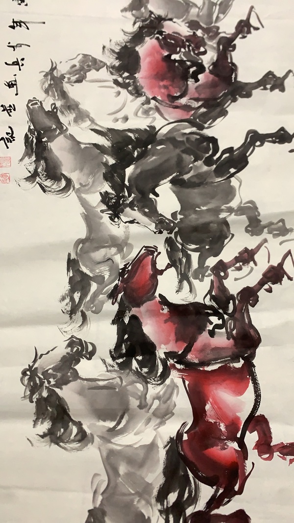 古玩字畫李兵馬到成功拍賣,當前價格3000元