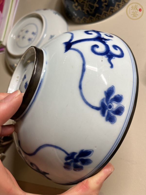 古玩陶瓷青花碗真品鑒賞圖