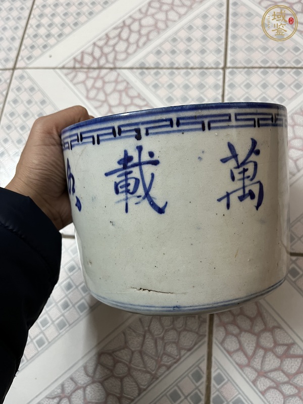 古玩陶瓷青花香爐真品鑒賞圖