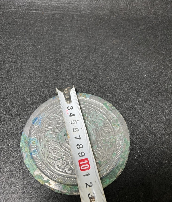 古玩銅器唐·蟠龍鳳紋鏡拍賣，當前價格7777元