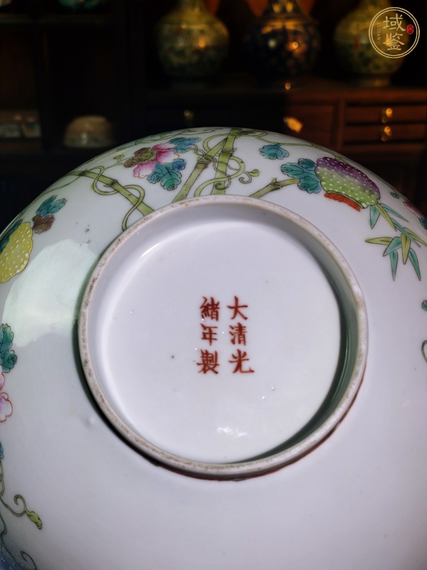 古玩陶瓷粉彩碗真品鑒賞圖