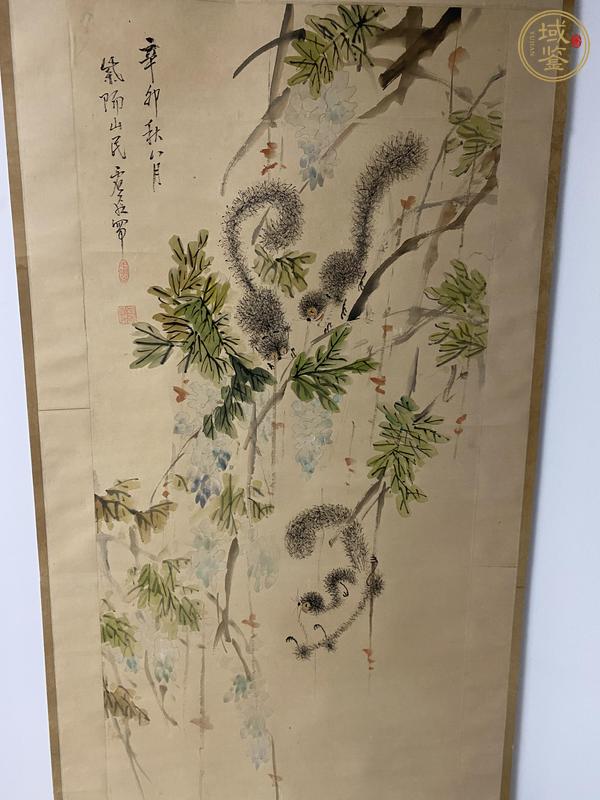 古玩字畫野趣真品鑒賞圖