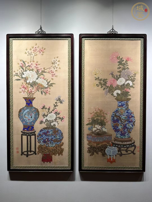 古玩雜項刺繡真品鑒賞圖