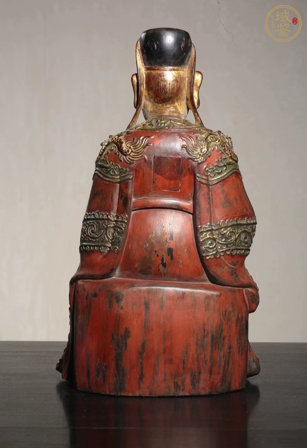 古玩雜項(xiàng)文昌帝君像真品鑒賞圖