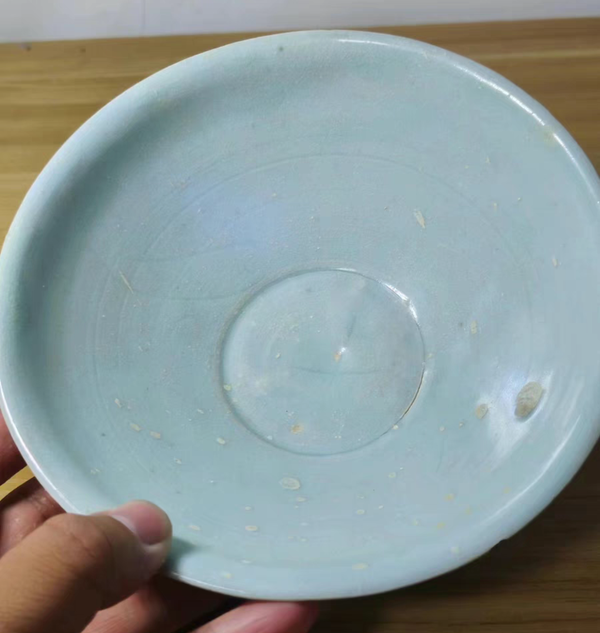古玩陶瓷青白釉刻劃雙魚紋碗拍賣，當(dāng)前價(jià)格500元