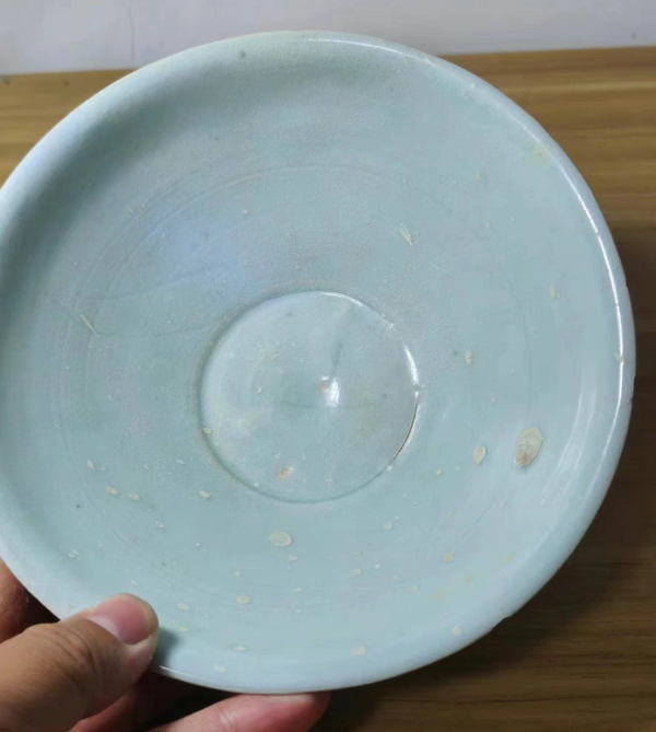 古玩陶瓷青白釉刻劃雙魚紋碗拍賣，當(dāng)前價(jià)格500元