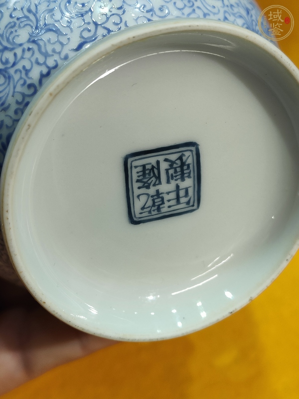 古玩陶瓷花鳥紋瓶真品鑒賞圖