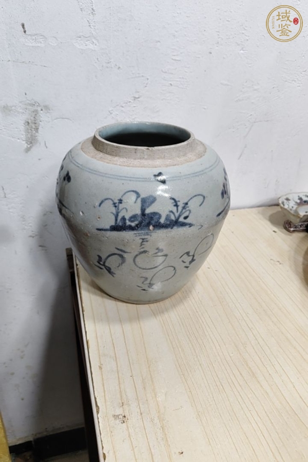 古玩陶瓷青花罐真品鑒賞圖