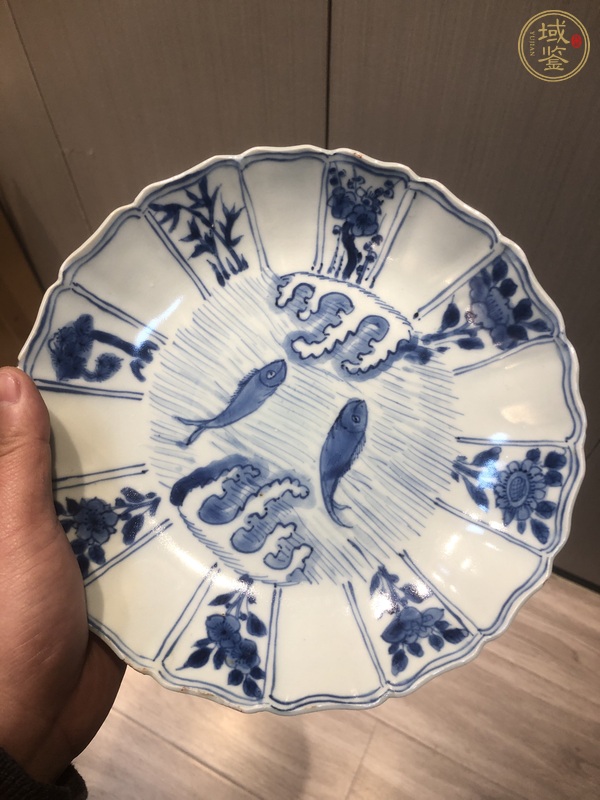 古玩魚紋盤真品鑒賞圖