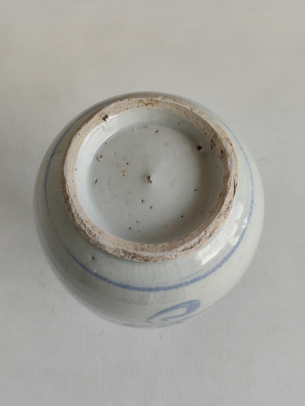 古玩陶瓷青花花卉紋酒壺拍賣,當前價格680元