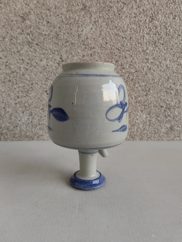 古玩陶瓷青花花卉紋酒壺拍賣,當前價格680元