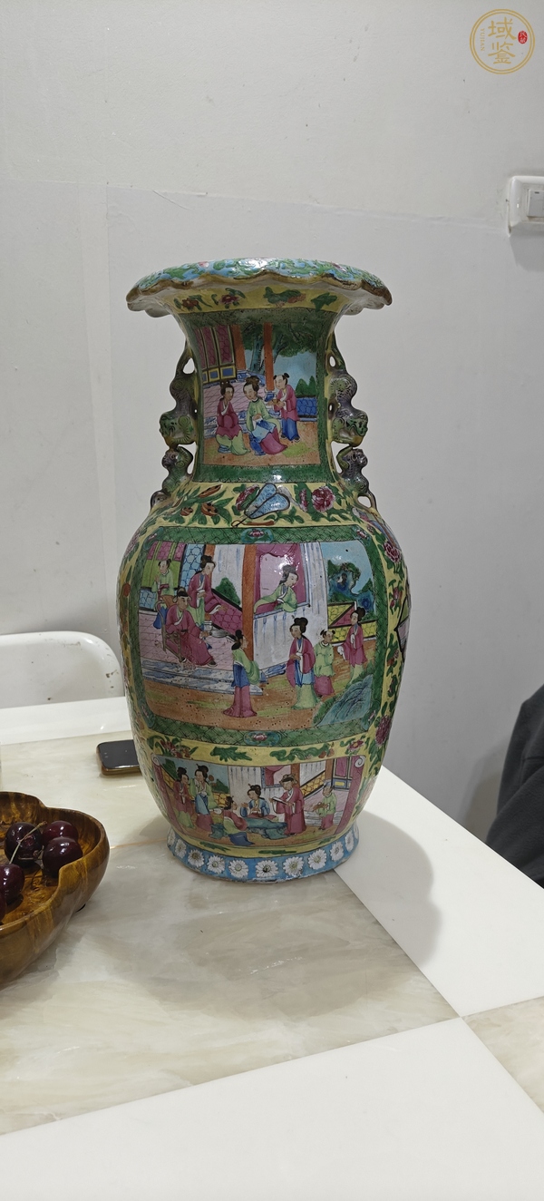 古玩瓶真品鑒賞圖