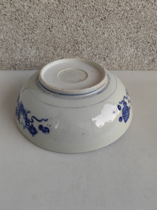 古玩陶瓷青花花鳥紋碗拍賣,當前價格450元