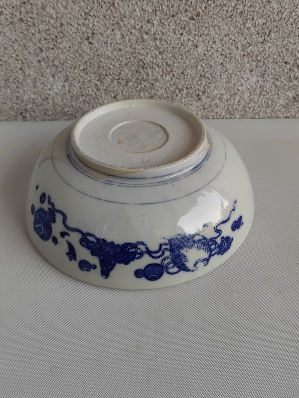 古玩陶瓷青花花鳥紋碗拍賣,當前價格450元