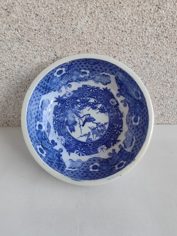 古玩陶瓷青花花鳥紋碗拍賣,當前價格450元