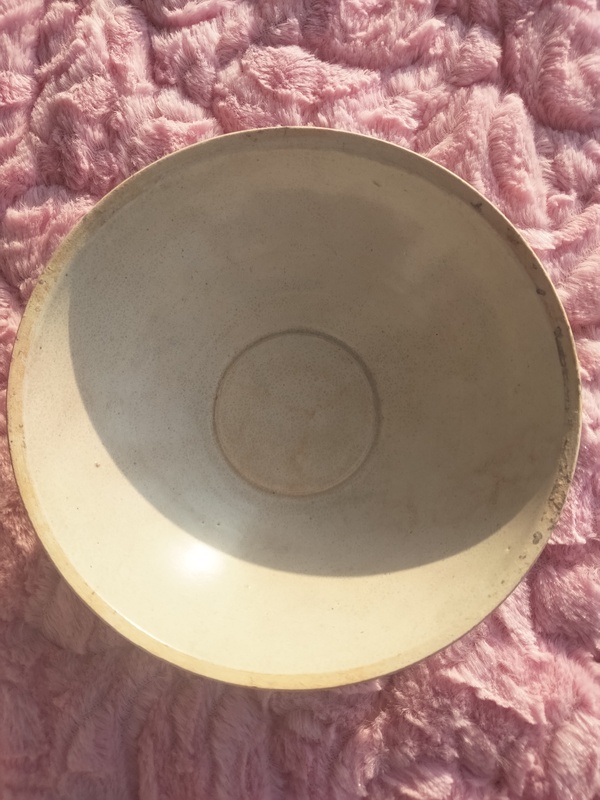古玩陶瓷青白釉淺碗拍賣(mài)，當(dāng)前價(jià)格500元