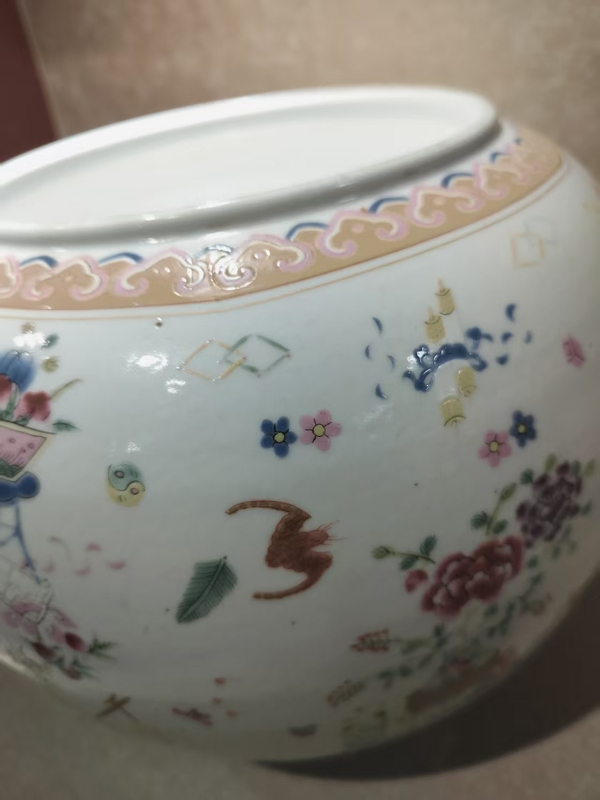 古玩陶瓷粉彩水呈拍賣，當前價格4500元
