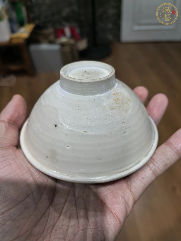 古玩陶瓷青白釉茶盞真品鑒賞圖