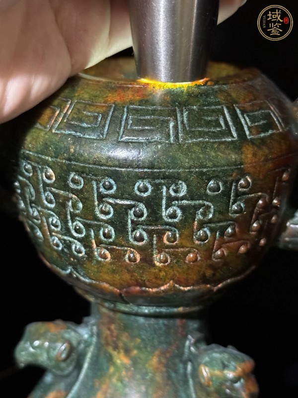 古玩玉器做舊仿古“玉爐”真品鑒賞圖