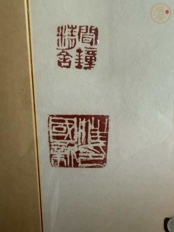 古玩字畫汪國新款寫意關公真品鑒賞圖