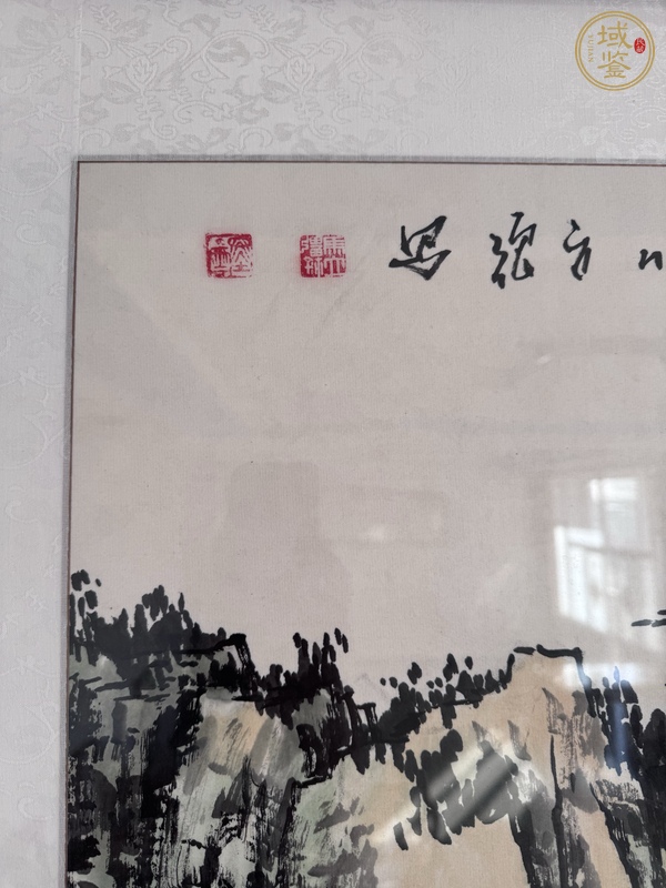 古玩字畫青山云海真品鑒賞圖