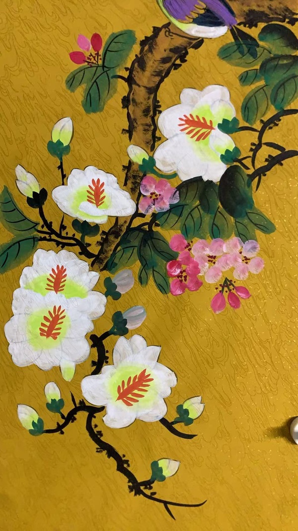 古玩字畫鳥語花香拍賣,當前價格270元