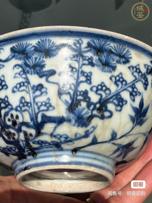 古玩青花碗真品鑒賞圖