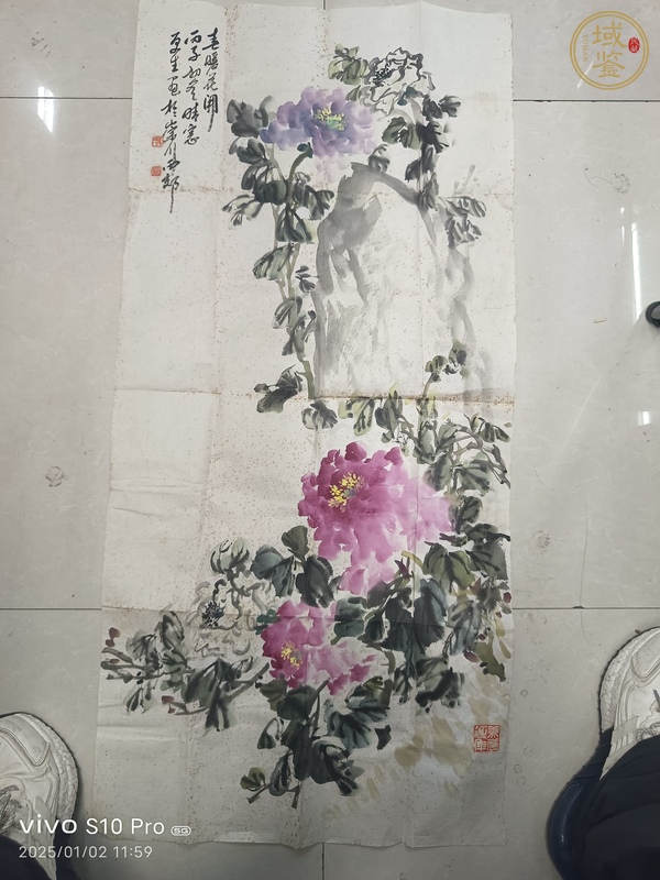 古玩字畫春暖花開真品鑒賞圖