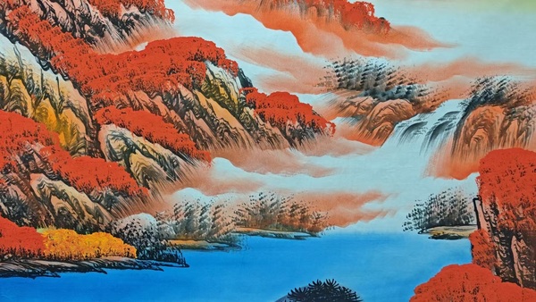 古玩字畫田博濤鴻運(yùn)當(dāng)頭拍賣,當(dāng)前價(jià)格580元
