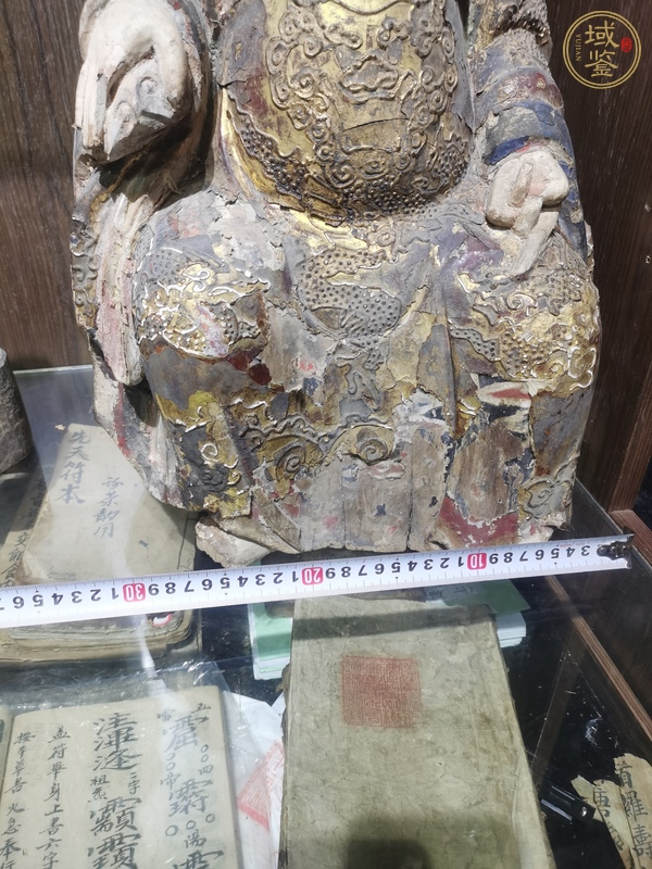 古玩雜項(xiàng)木雕玄武大帝真品鑒賞圖