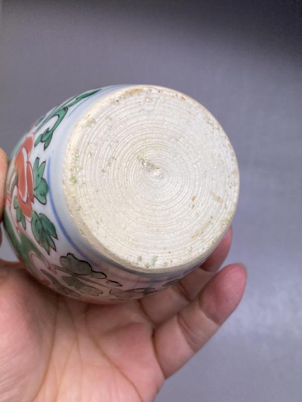 古玩陶瓷順康五彩罐(一把抓)拍賣,當(dāng)前價(jià)格6500元