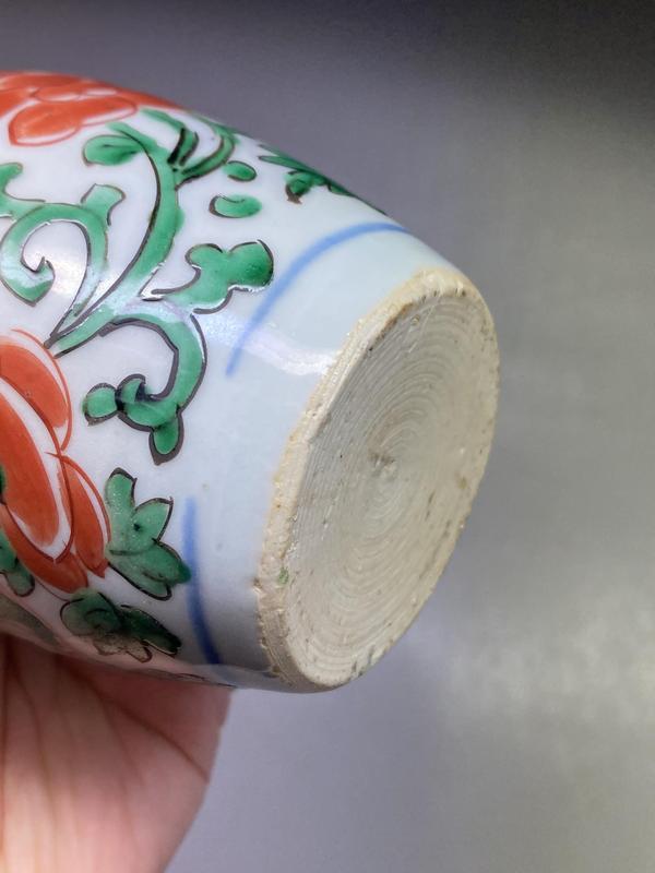 古玩陶瓷順康五彩罐(一把抓)拍賣,當(dāng)前價(jià)格6500元