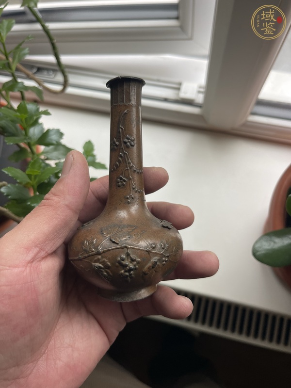 古玩銅器銅凈瓶真品鑒賞圖