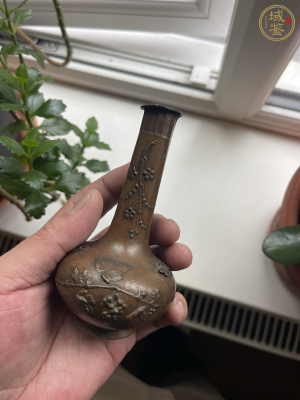 古玩銅器銅凈瓶真品鑒賞圖