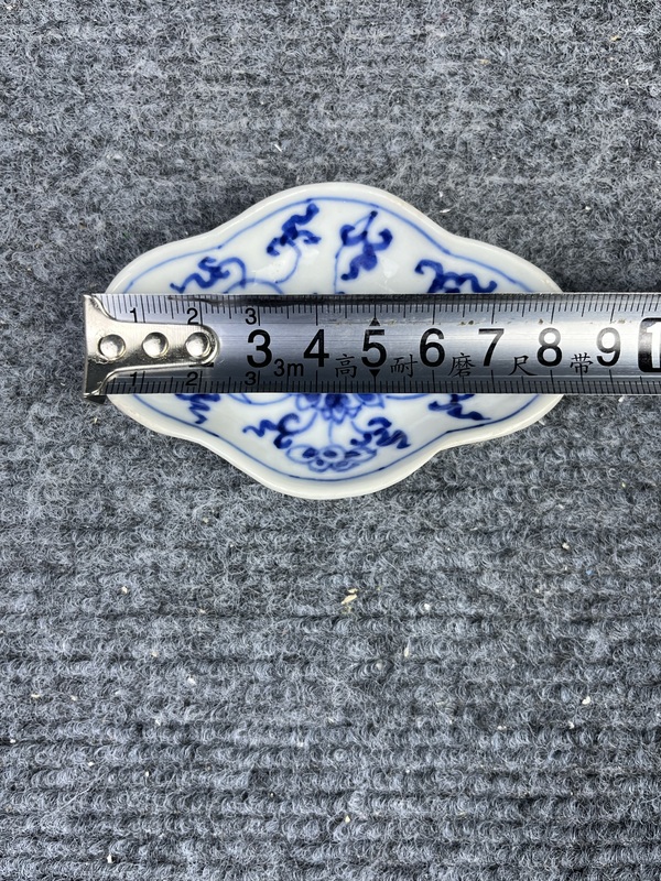古玩陶瓷青花西番蓮筆舔拍賣,當前價格600元