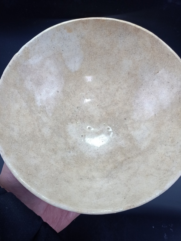 古玩陶瓷【宋代】米黃釉唇口碗【特殊品種】【頂級釉水】拍賣,當前價格0元