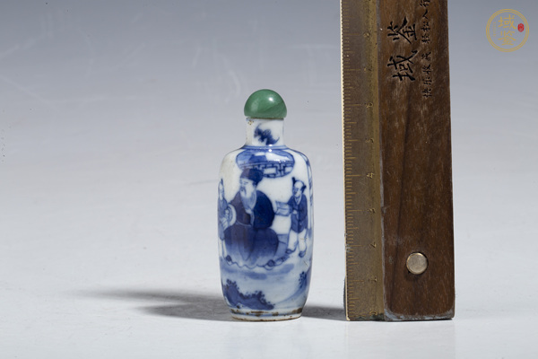 古玩陶瓷清晚·青花教子故事紋鼻煙壺
真品鑒賞圖