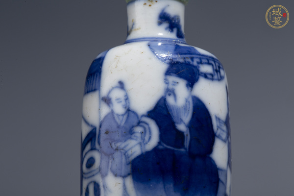 古玩陶瓷清晚·青花教子故事紋鼻煙壺
真品鑒賞圖