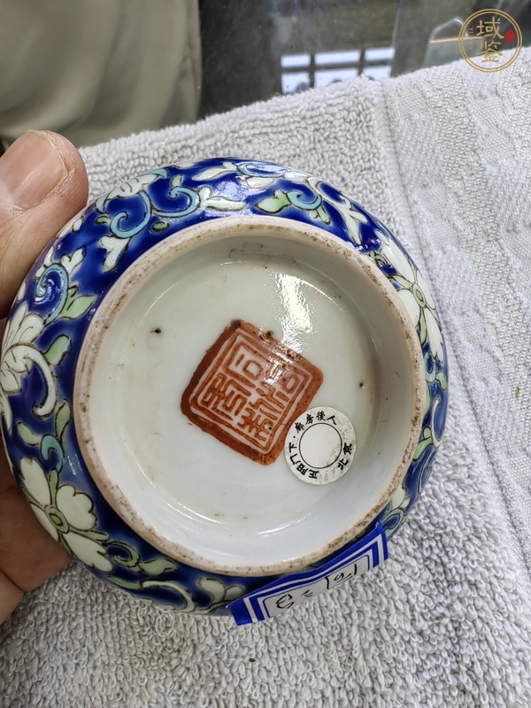 古玩陶瓷粉彩杯真品鑒賞圖