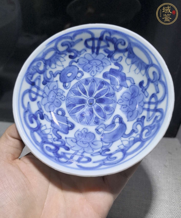 古玩陶瓷青花碟真品鑒賞圖