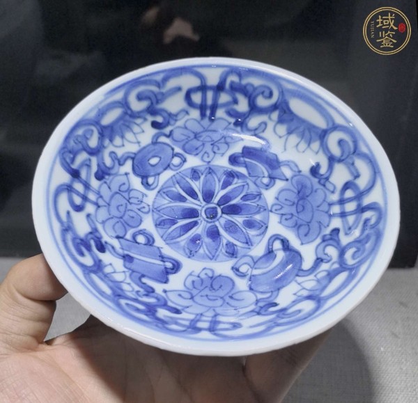 古玩陶瓷青花碟真品鑒賞圖