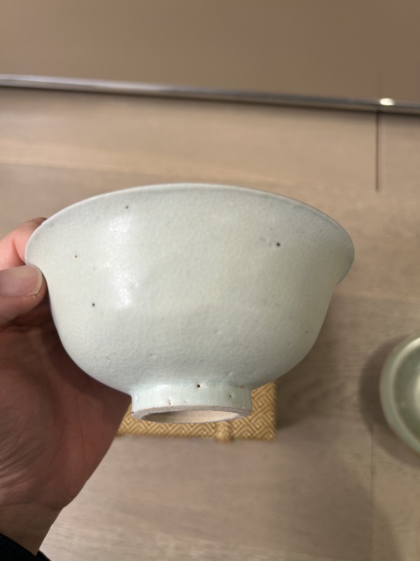 古玩陶瓷元代樞府瓷白釉印花碗拍賣,當前價格5000元